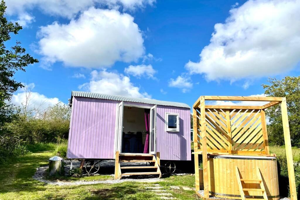 Lilac Tree Hut Tenby Esterno foto
